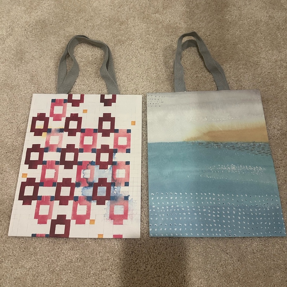 Anthropologie shopping bags